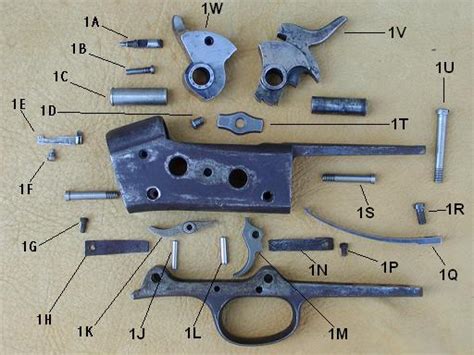 Remington Rolling Block No.1 - Remington Rolling Block Parts