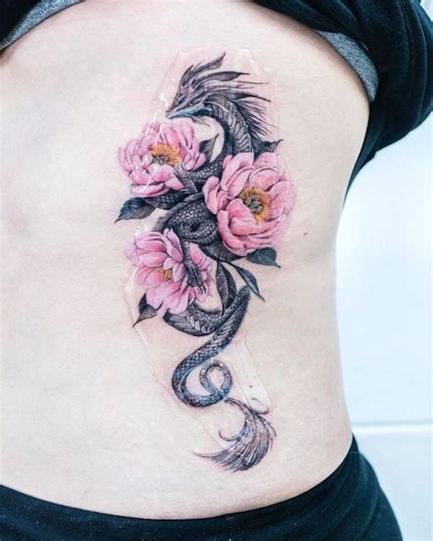 Dragon tattoo ideas for women photos