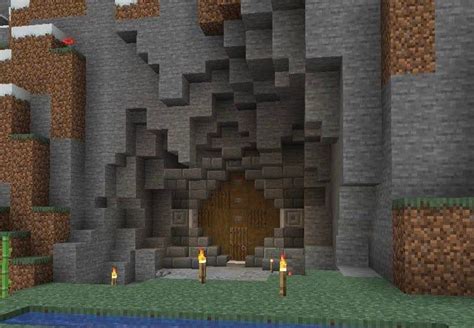 This is the entrance to my base in my hardcore world: Minecraft ...