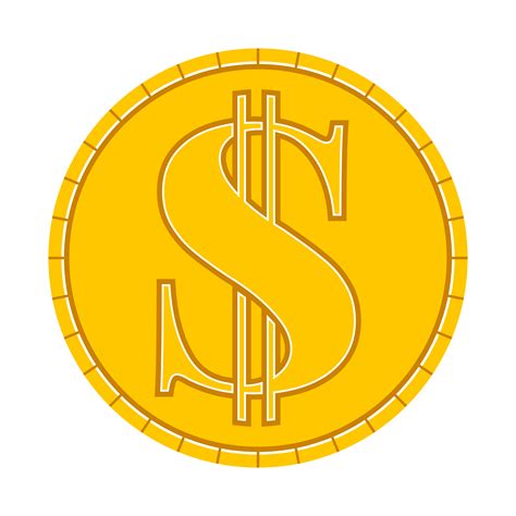 Money Coin Vector Icon 545896 Vector Art at Vecteezy