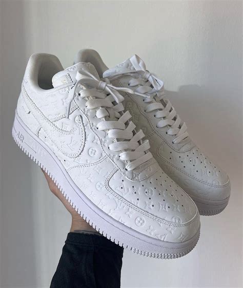 Louis Vuitton Nike Air Force 1 White – billionairemart