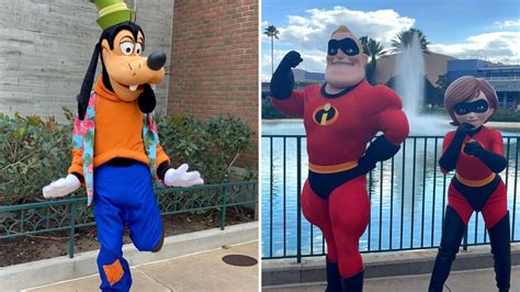 PHOTOS, VIDEO: Goofy, Mr. & Mrs. Incredible, Edna Mode, and Frozone Now ...