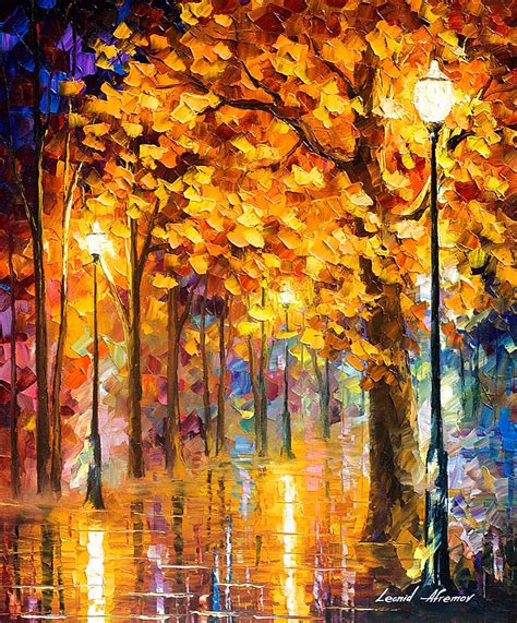 AUTUMN TREES - best painting of fall tress