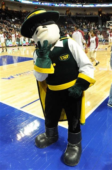 San Francisco Dons mascot, the Don | Mascot, Team mascots, Dance teams