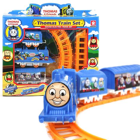 Cute Thomas the Tank Engine Electric Train Track Set Kids Baby Boy Girl ...