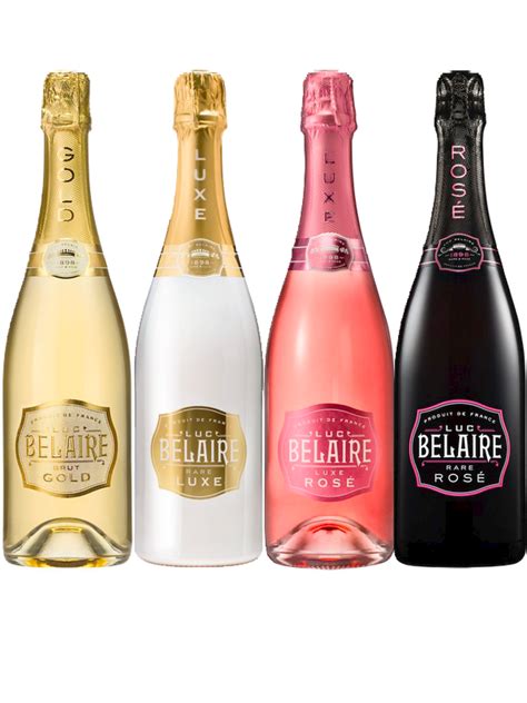 Belaire Combo Set Champagne (Gold, Rare Lux, Rose,Rare Rose ...