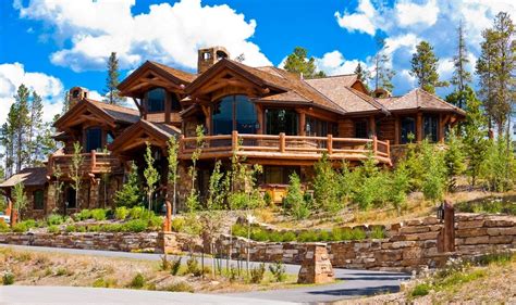 Inspirational Log Cabin Mansion - New Home Plans Design