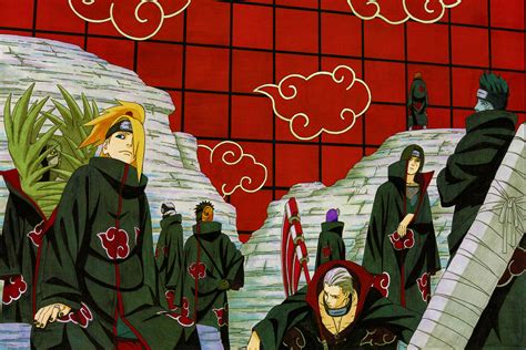 Home decoration Deidara Yahiko Itachi wall Naruto emblem Hidan ninja ...