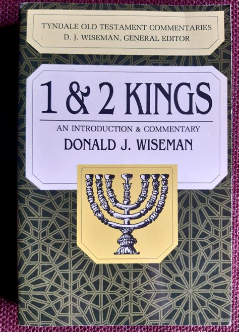 1&2 Kings – An Introductory Commentary – Harmony Christian Books