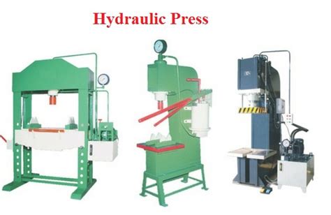 Hydraulic Press Machine - A Simple Working Principle