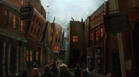 Diagon Alley by jontorresart on DeviantArt