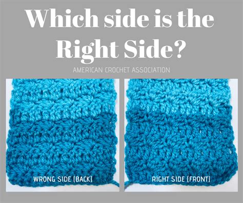 Which Side Of Crochet Is The Right Side - Craft and Crochet