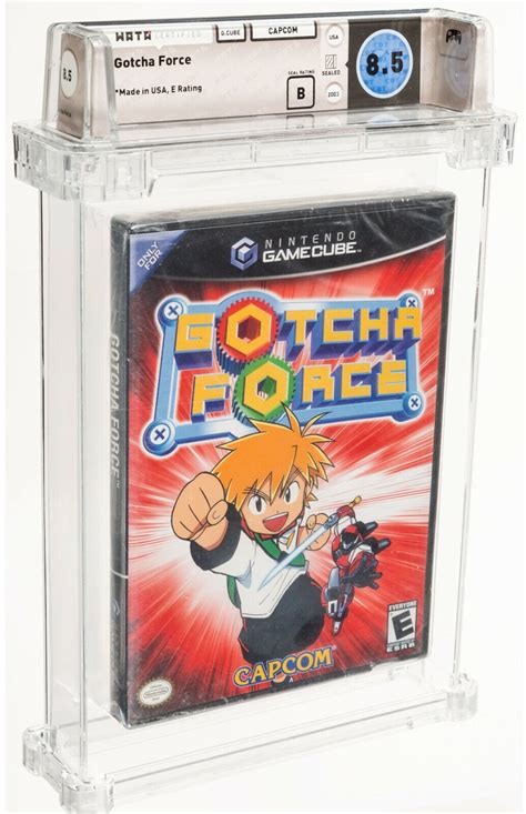 Gotcha Force WATA Sealed Graded Nintendo Gamecube Like VGA CGC NEW | eBay