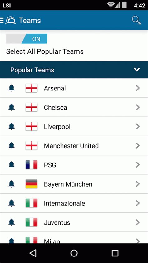 Live Soccer TV Schedules Guide - Android Apps on Google Play