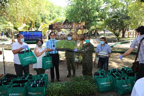 Livelihood projects launched in Camp Aguinaldo