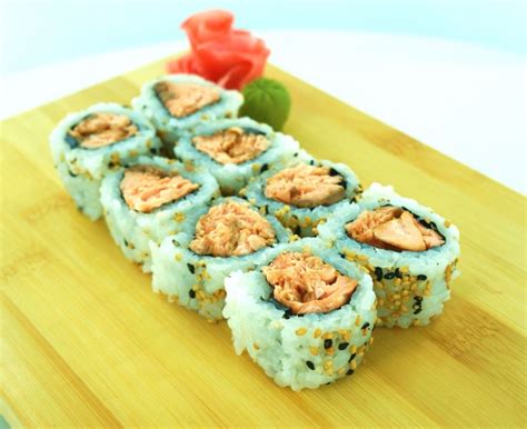 Salmon Teriyaki Roll (6pcs – Sushi Village Ottawa ON