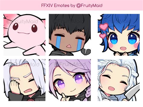 FFXIV Emote Set 3 Ancients Animated Emotes - Etsy