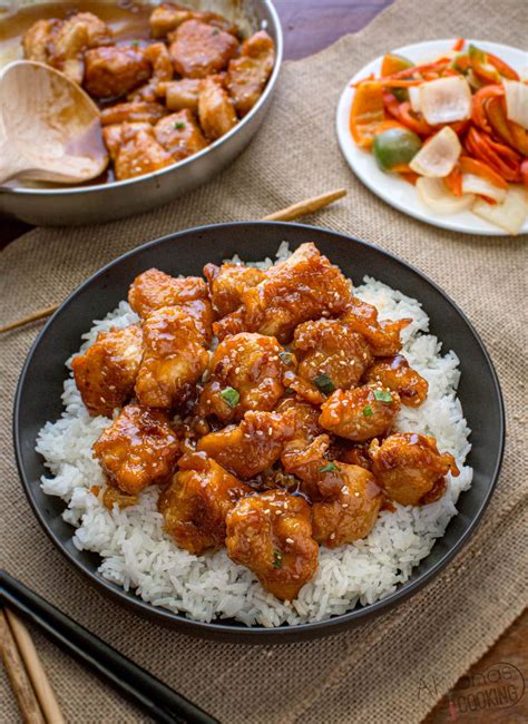 General Tsos Chicken Recipe (Takeout Copycat) | Alyona’s Cooking