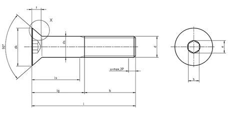 Socket Countersunk Head Cap Screws | IS, BS, DIN, ASME Standards