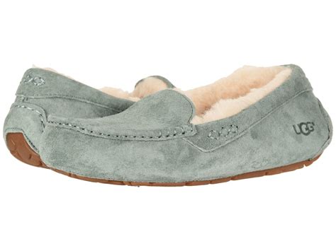 UGG Ansley (Sea Green) Women's Slippers | Slippers.com - Shop Comfy