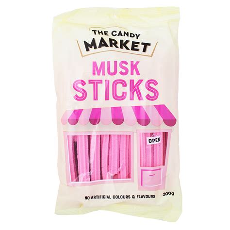 Australian Candy Market Musk Sticks - 200g | Candy Funhouse – Candy ...