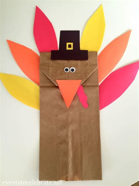 Thanksgiving Turkey Craft for Preschool - Party Ideas for Real People