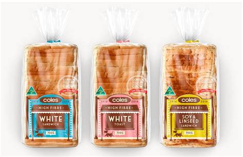 Coles Centenary Bread on Behance | Bread packaging, Bakery packaging ...