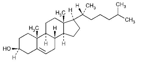 Cholesterol Structural Formula