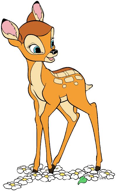 Bambi And Faline As Adults Coloring Pages