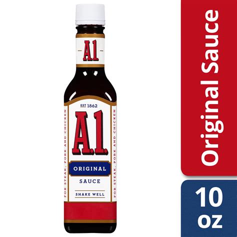 A.1. Original Steak Sauce, 10 oz Bottle - Walmart.com - Walmart.com