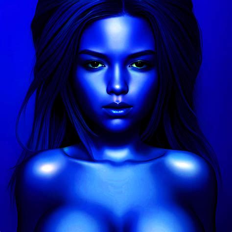 Blue Shift Digital Art by L Ctrl | Fine Art America