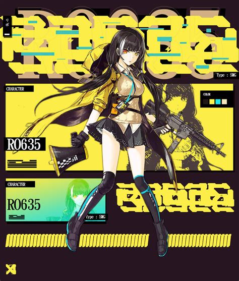 GFX GFL RO635 (Girls Frontline) by rivo22245 on DeviantArt