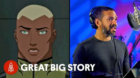 Meet the Voice Behind Cyborg, Aqualad and “Lion King’s” Rafiki - YouTube