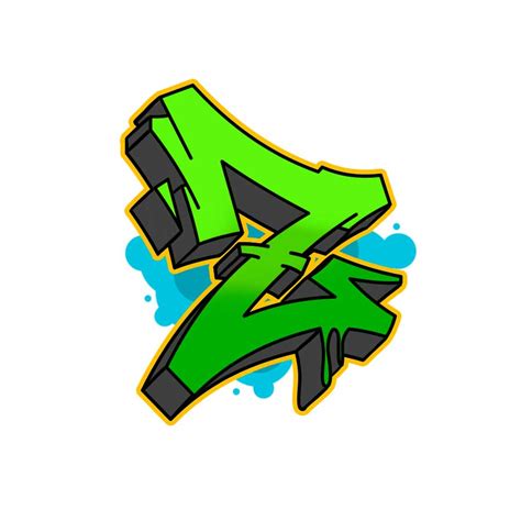 Z Letter Graffiti