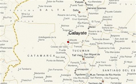 Cafayate Location Guide