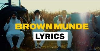 Brown Munde Lyrics With English, Hindi Translation ~ Shinda Kahlon ...