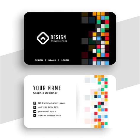 Creative business card Vectors & Illustrations for Free Download | Freepik