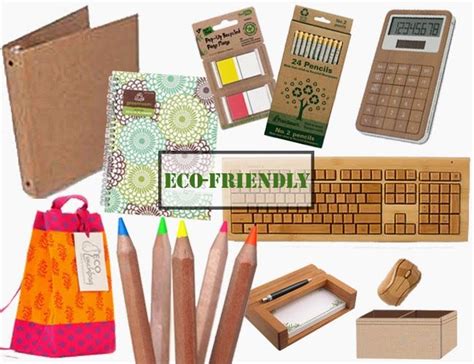 Chic Office Supplies via A Good Hue Eco Friendly Office, Eco Friendly ...