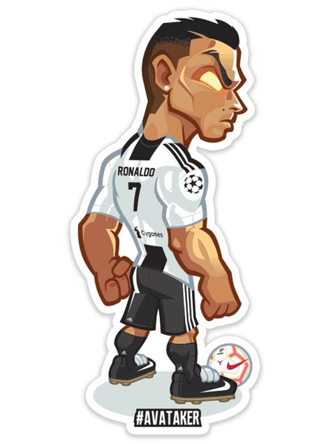 Cristiano Ronaldo Sticker & Magnet » SOSFactory