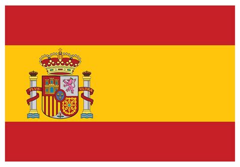 National flag of Spain - Flat color icon. 16591194 Vector Art at Vecteezy