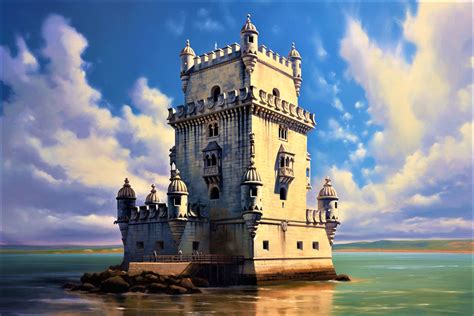 Belem tower by laietano on DeviantArt