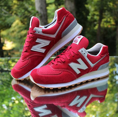 New Balance 574 Red Men’s Size 11 Silver ML574XRT | New Bala… | Flickr