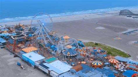 Wildwood Boardwalk Drone Tour 2020 - Wildwood Video Archive