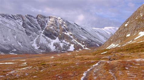 Wallpaper mountains, slope, snow, valley, nature hd, picture, image