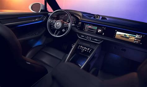 Porsche Macan Interior 2024 - Moll Sydney