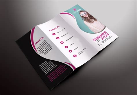 Fashion Tri-fold Brochures | Creative Daddy