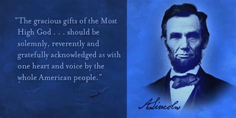 Thanksgiving Proclamation by Abraham Lincoln | Christian Living in a ...