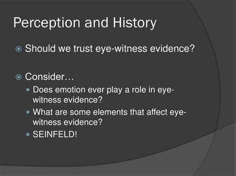 PPT - Perception and Emotion PowerPoint Presentation, free download ...