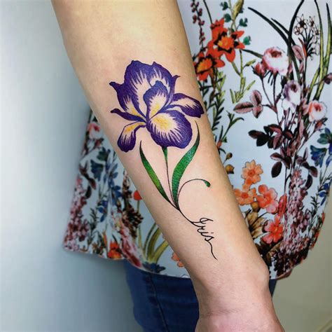 Iris Flower Tattoo Designs | Best Flower Site