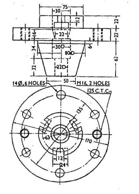 Solved Design a drilling jig for use when drilling the 6 | Chegg.com